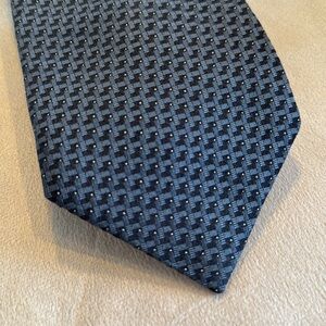 Classic gray Hugo Boss tie